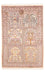 Tapis en soie - Soie du Cachemire - 119 x 79 cm - multicolore