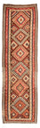 Tapis de couloir Tapis Kelim - Vieux - 402 x 135 cm - multicolore