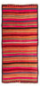 Tapis de couloir Tapis Kelim - Vieux - 325 x 160 cm - multicolore