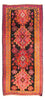 Tapis de couloir Tapis Kelim - Vieux - 335 x 150 cm - multicolore