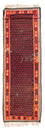 Tapis de couloir Tapis Kelim - Vieux - 450 x 120 cm - bleu foncé