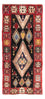 Tapis de couloir Tapis Kelim - Vieux - 300 x 150 cm - multicolore