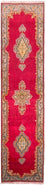 Tapis de couloir Tapis persan - Classique - 308 x 77 cm - rouge