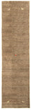 Tapis de couloir Tapis Gabbeh - Indus - 200 x 80 cm - marron