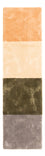 Tapis de couloir Tapis en viscose - 157 x 42 cm - multicolore