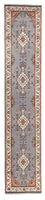 Tapis de couloir Tapis oriental - Indus - 400 x 80 cm - bleu clair