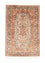 Tapis en soie - Soie du Cachemire - 125 x 83 cm - orange