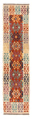 Tapis de couloir Tapis Kelim - Splash - 302 x 83 cm - multicolore