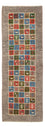 Tapis de couloir Tapis Gabbeh - Persan - 150 x 51 cm - multicolore