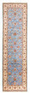 Tapis de couloir Tapis Ziegler - 304 x 85 cm - bleu clair