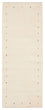 Tapis de couloir Tapis Gabbeh - Loribaft Indus - 334 x 128 cm - crème