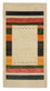 Tapis de couloir Tapis Gabbeh - Loribaft Indus - 195 x 101 cm - beige clair