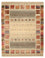 Tapis Gabbeh - Loribaft Indus - 207 x 158 cm - beige foncé