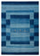 Tapis Gabbeh - Loribaft Indus - 345 x 247 cm - bleu de mer
