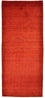 Tapis de couloir Tapis Gabbeh - Loribaft Persan - 208 x 86 cm - rouge