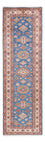 Tapis de couloir Tapis Ziegler - Kazak - 252 x 75 cm - bleu