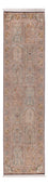 Tapis de couloir Tapis en soie - Soie du Cachemire - 296 x 77 cm - beige foncé