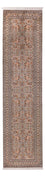 Tapis de couloir Tapis en soie - Soie du Cachemire - 338 x 79 cm - beige foncé