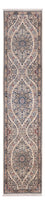 Tapis de couloir Tapis persan - Nain - 293 x 60 cm - beige foncé