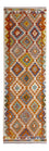 Tapis de couloir Tapis Kelim - Splash - 234 x 80 cm - multicolore