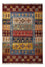 Tapis Gabbeh - Loribaft Persan - 148 x 105 cm - multicolore