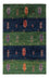 Tapis Gabbeh - Loribaft Persan - Royal - 133 x 83 cm - multicolore