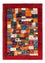 Tapis Gabbeh - Loribaft Persan - Royal - 123 x 89 cm - multicolore
