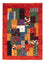 Tapis Gabbeh - Loribaft Persan - Royal - 118 x 84 cm - multicolore