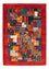 Gabbeh Teppich - Loribaft Perser - Royal - 122 x 86 cm - mehrfarbig