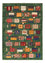 Tapis Gabbeh - Loribaft Persan - Royal - 117 x 83 cm - multicolore