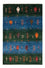 Tapis Gabbeh - Loribaft Persan - Royal - 127 x 86 cm - multicolore