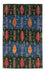 Tapis Gabbeh - Loribaft Persan - Royal - 132 x 84 cm - multicolore