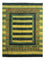 Tapis Gabbeh - Loribaft Persan - Royal - 206 x 152 cm - vert