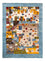 Gabbeh Teppich - Loribaft Perser - Royal - 201 x 150 cm - blau