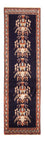 Tapis de couloir Tapis persan - Nomadic - 267 x 77 cm - bleu foncé