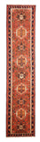 Tapis de couloir Tapis persan - Nomadic - 308 x 72 cm - rouge