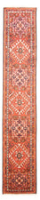Tapis de couloir Tapis persan - Nomadic - 432 x 83 cm - rouge