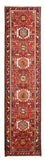 Tapis de couloir Tapis persan - Nomadic - 275 x 74 cm - rouge