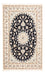 Tapis persan - Nain - Premium - 183 x 119 cm - bleu foncé