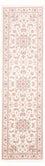 Tapis de couloir Tapis persan - Tabriz - Royal - 296 x 80 cm - crème