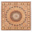 Tapis persan - Tabriz - Royal carré - 200 x 200 cm - beige clair