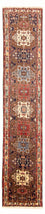 Tapis de couloir Tapis persan - Nomadic - 370 x 93 cm - bleu foncé