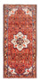 Tapis de couloir Tapis persan - Nomadic - 350 x 158 cm - rouge