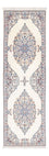 Tapis de couloir Tapis persan - Nain - Premium - 153 x 49 cm - crème