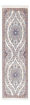 Tapis de couloir Tapis persan - Nain - Premium - 147 x 48 cm - crème