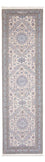 Tapis de couloir Tapis persan - Nain - Premium - 315 x 91 cm - gris