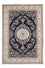 Tapis persan - Nain - Premium - 205 x 135 cm - bleu foncé
