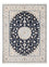 Tapis persan - Nain - Premium - 202 x 151 cm - bleu foncé