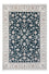 Tapis persan - Nain - Premium - 210 x 148 cm - bleu foncé