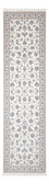Tapis de couloir Tapis persan - Nain - Premium - 296 x 88 cm - crème
